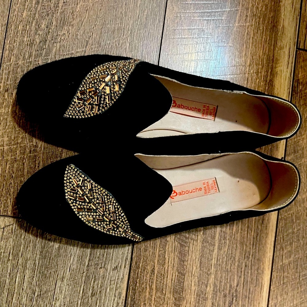 100% all leather loafers, made in Tunis, size 39